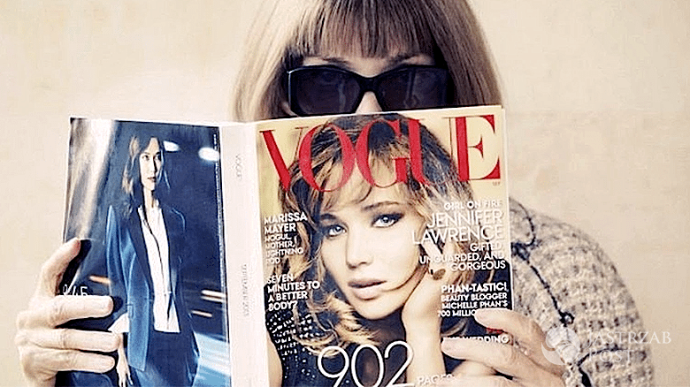 Anna Wintour na okładce Vogue'a