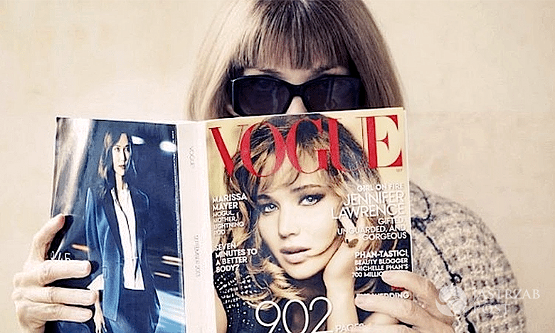 Anna Wintour pozuje na okładce magazynu! W końcu!