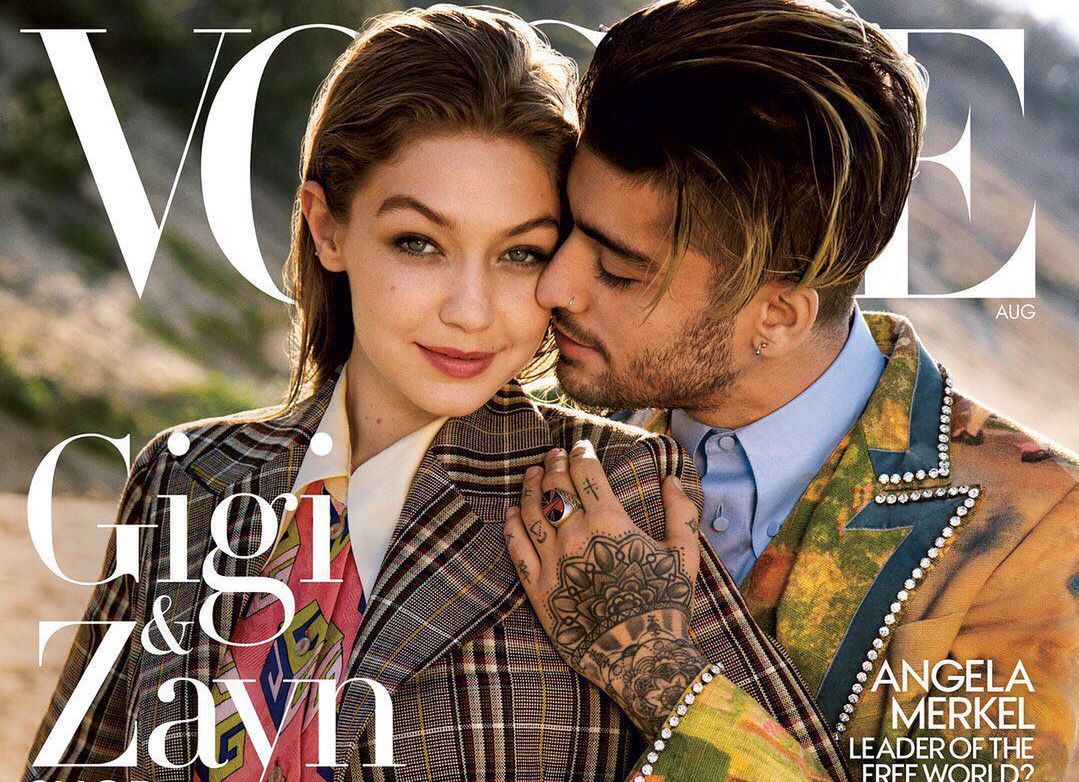 Gigi Hadid i Zayn Malik razem na okładce "Vogue"