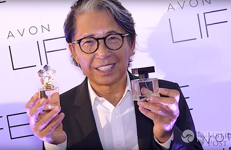 Kenzo Takada jest autorem perfum Avon Life