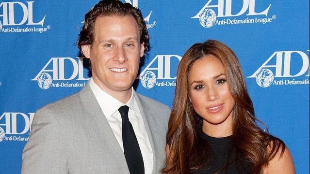 Trevor Engelson i Meghan Markle