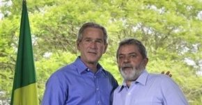 Bush: przekonać Brazylię do wolnego handlu