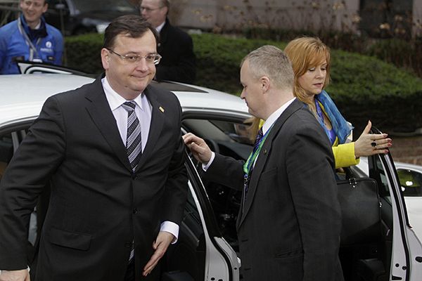 Premier Czech Petr Neczas zapowiada rezygnację