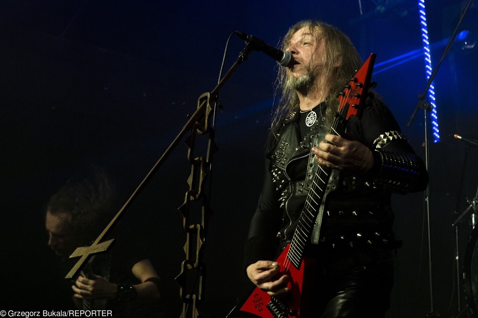 Lider deathmetalowej grupy muzycznej Vader Piotr "Peter" Paweł Wiwczarek