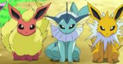 Vaporeon zaczyna wychodzić graczom bokiem