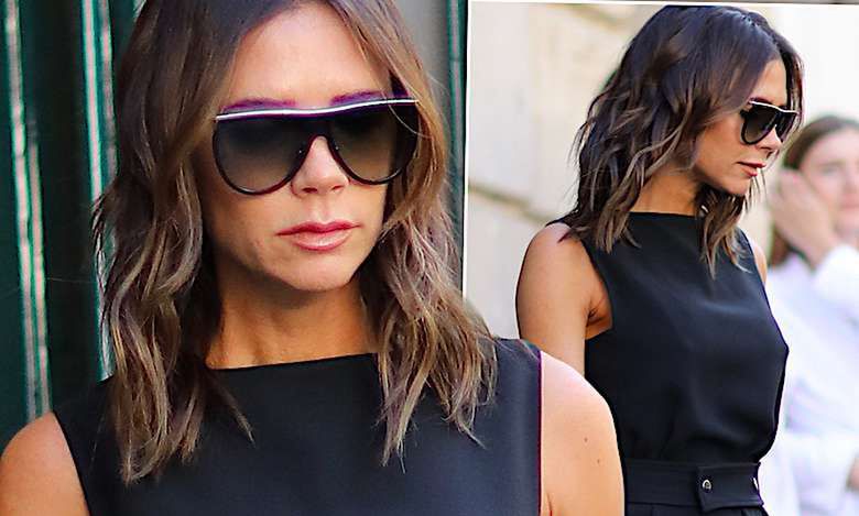 Victoria Beckham zawojowała Paryż! Wystarczyło, że do skromnej sukienki dobrała te dodatki