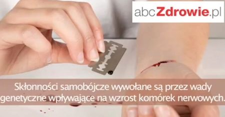 Fakty o zdrowiu - Samobójstwo może mieć podłoże genetyczne