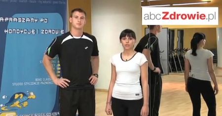Ćwiczenie z wykorzystaniem gumy elastycznej