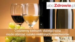 Fakty o zdrowiu - Słabe wino też dobre