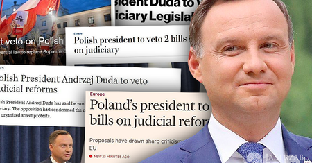 Zagraniczne media o wecie Andrzeja Dudy. Zaskoczył wszystkich!