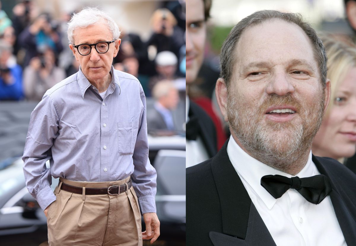Woody Allen broni Weinsteina? "Jest smutnym, chorym facetem"