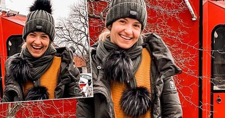 Joanna Koroniewska wskoczyła w skórzane spodnie z sieciówki! Właśnie trafiły na mega przecenę