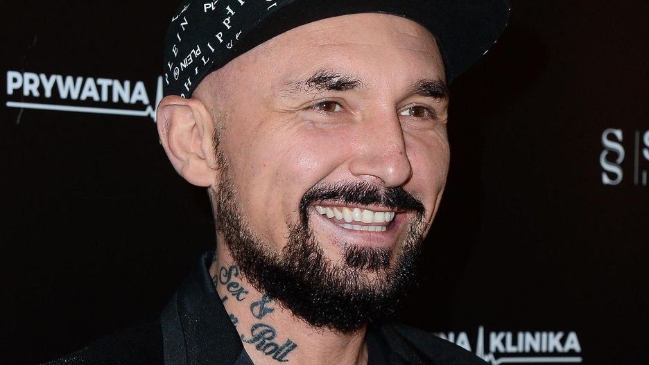 Patryk Vega na premierze spektaklu "Prywatna Klinika"