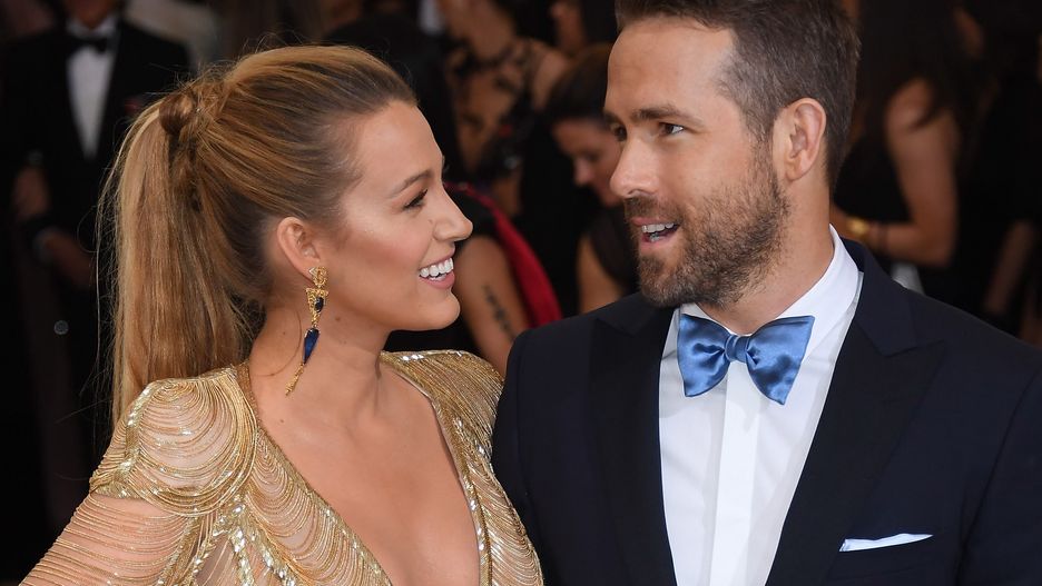 Blake Lively i Ryan Reynolds na czerwonym dywanie w Nowym Jorku