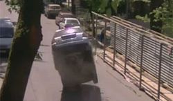 Salto samochodem? Takie rzeczy tylko w Rosji