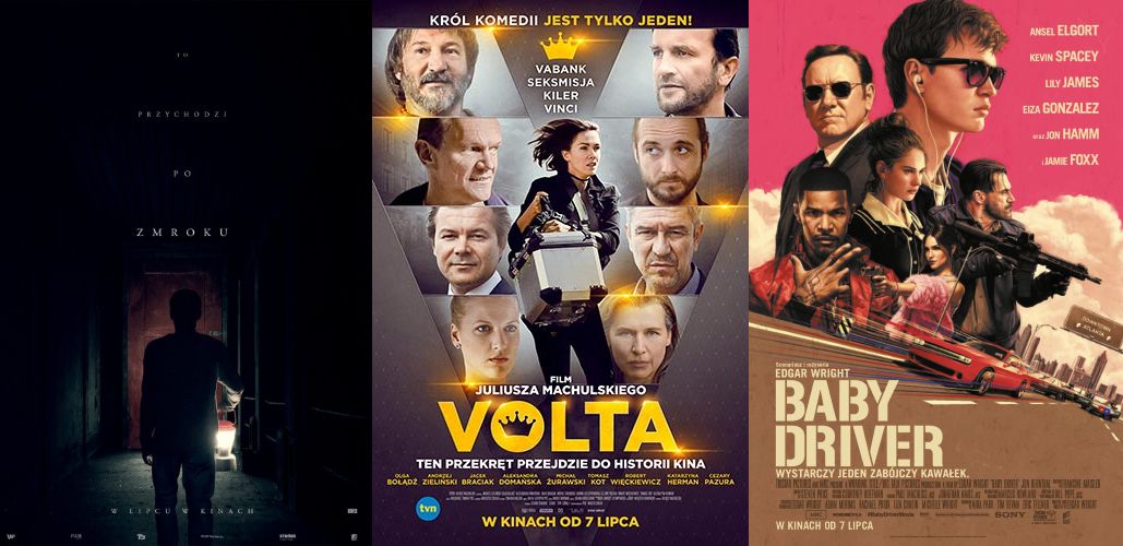 "Volta", "Baby Driver" i "To przychodzi po zmroku" premierowo w sieci Multikino!