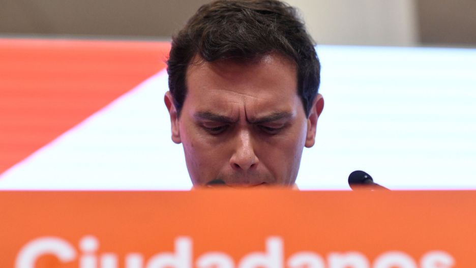 Lider partii Ciudadanos Albert Rivera rezygnuje po porażce w wyborach parlamentarnych w Hiszpanii