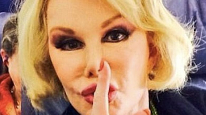 Joan Rivers 

Fotografia: screen z Instagram.com