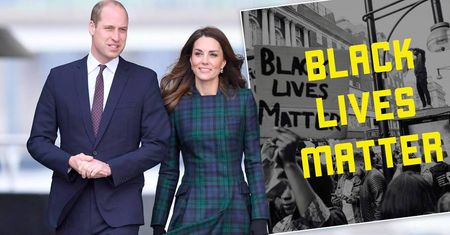 Sprytnie! Tak Kate i William okazali wsparcie ruchowi Black Lives Matter. W ten sposób nie złamali protokołu