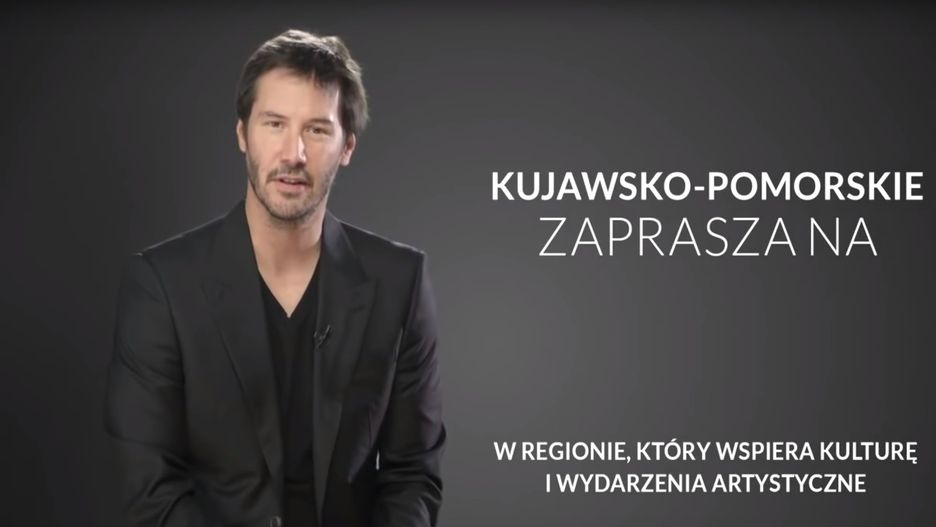 Nie tylko "Cyberpunk 2077". Keanu w reklamie z 2014 r.
