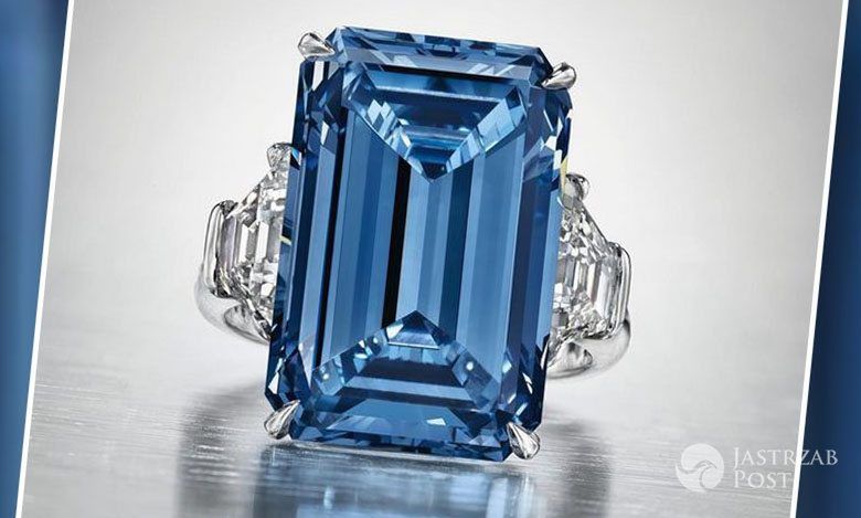 Oto największy i najdroższy niebieski diament świata. Właśnie został sprzedany za rekordową kwotę