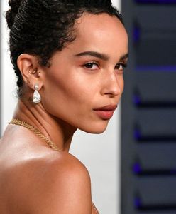 Oscary 2019. Zoe Kravitz w staniku ze złota