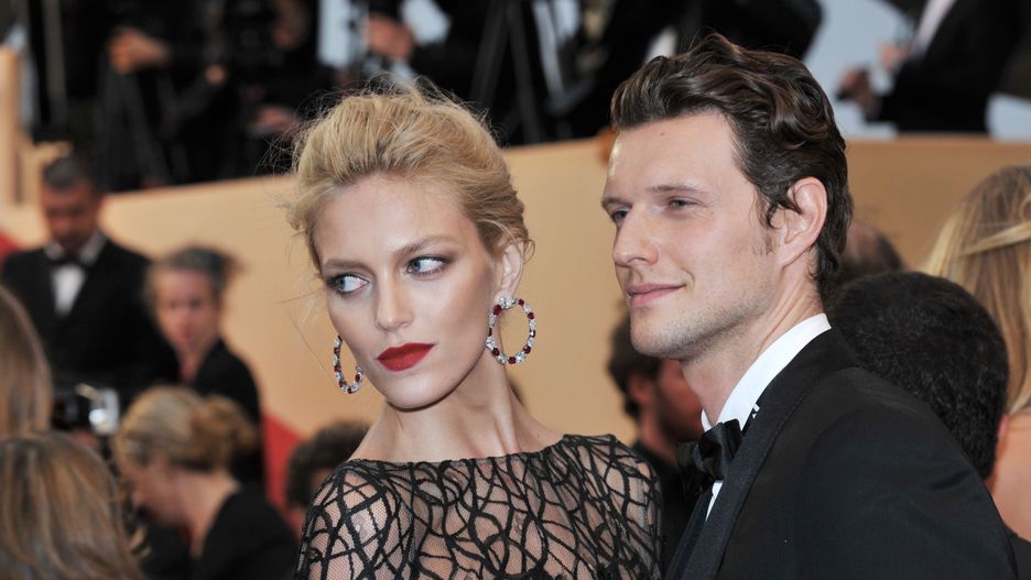 Anja Rubik i Sasha Knezevic w 2012 r.