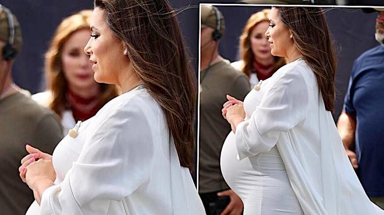 Eva Longoria w wysokich szpilkach