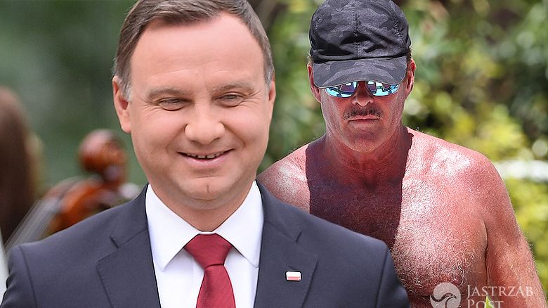 Andrzej Duda i David Hasselhoff, wakacje w Juracie