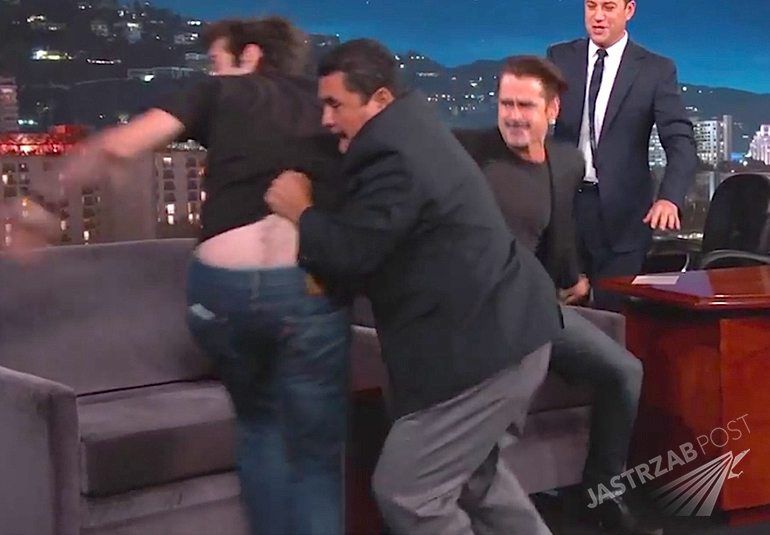 Colin Farrell w Jimmy Kimmel Live zaatakowany przez fana geja
