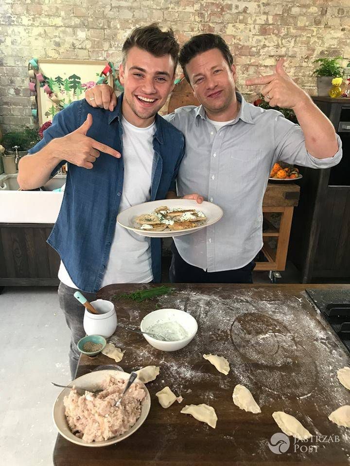 Damian Kordas gotuje z Jamie Oliver’em