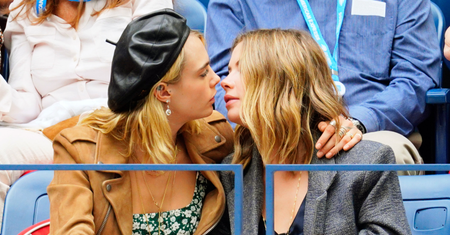 Cara Delevingne i Ashley Benson świętują walentynki. Nie szczędziły sobie czułości