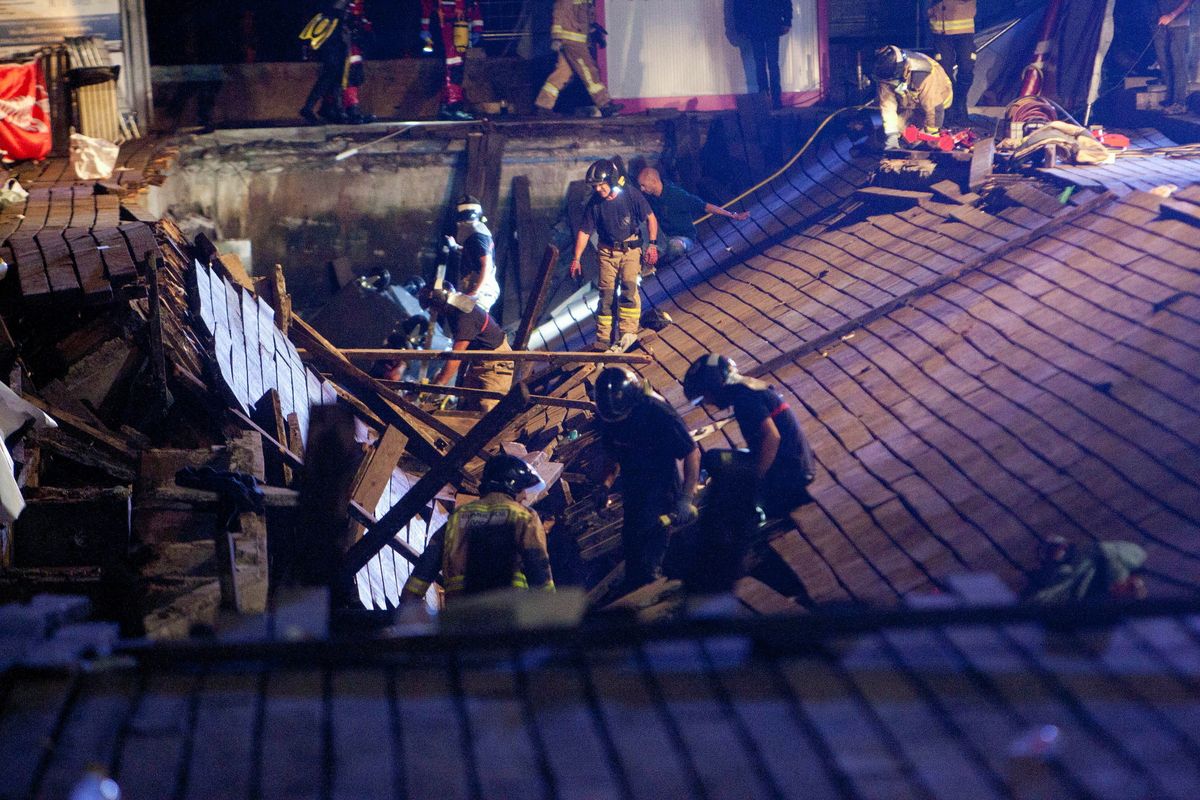Zawalenie platformy na festiwalu w Vigo. 266 osób rannych