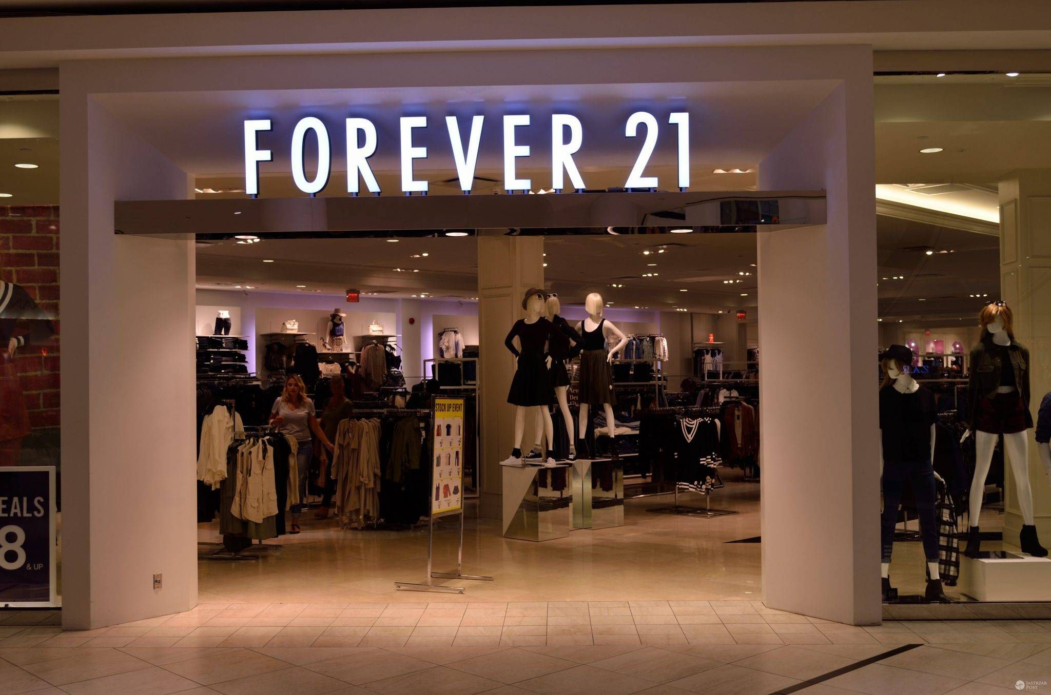 Sklepy Forever 21 w Polsce jakie miasta