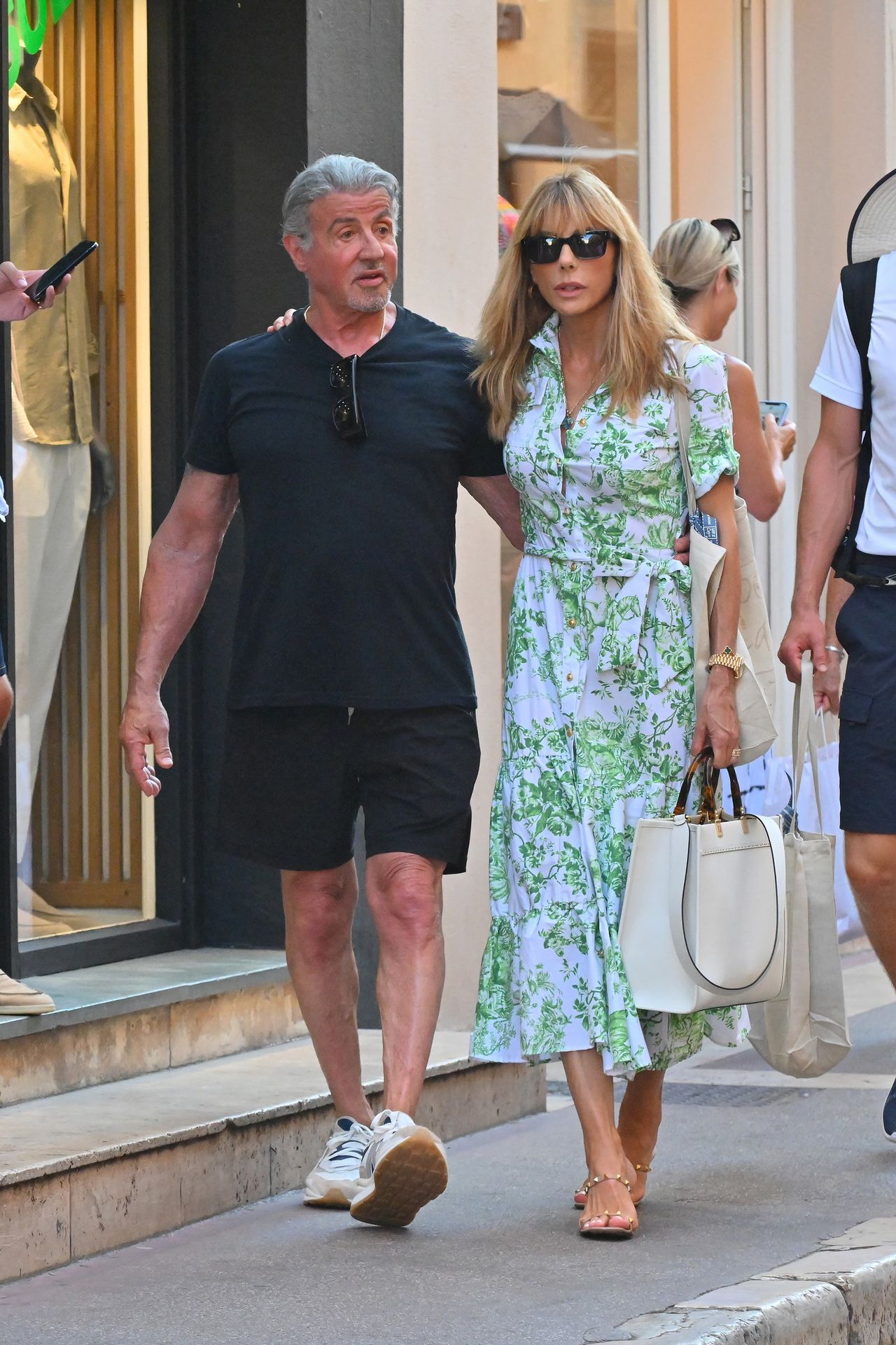 Sylvester Stallone,  Jennifer Flavin (ONS)