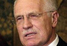 Klaus nie zgadza się z Bushem