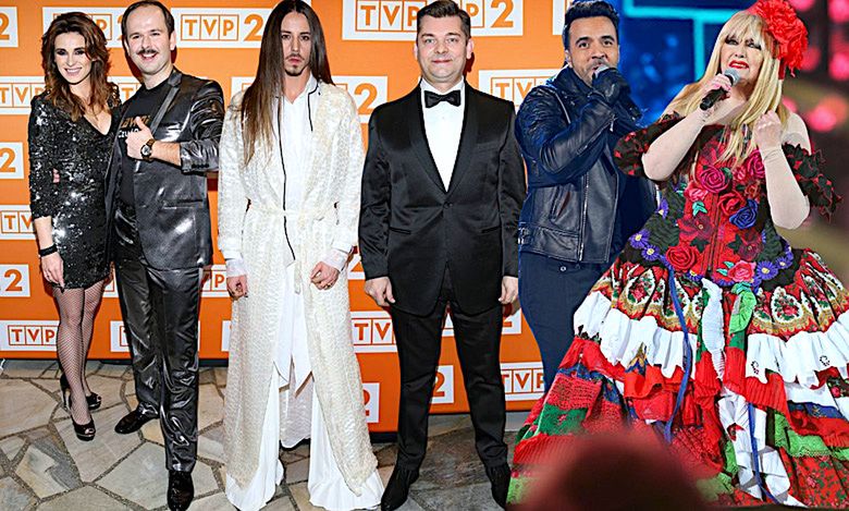 Gwiazdy na Sylwestrze z TVP w Zakopanem 2017/2018: Luis Fonsi, Maryla Rodowicz, Margaret, Michał Szpak