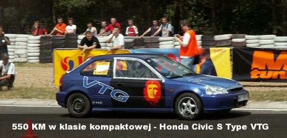 550 KM w klasie kompaktowej - Honda Civic S Type VTG