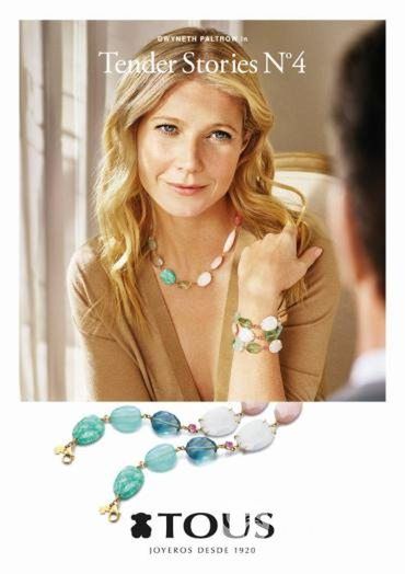 Gwyneth Paltrow, Tender Stories nr 4, reklama Tous (fot. Tous)
