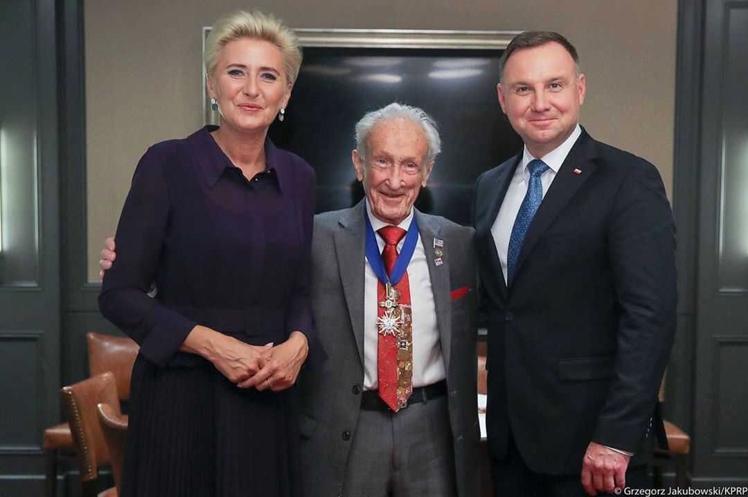 Agata Duda i Andrzej Duda w USA