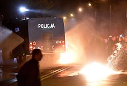 Starcia chuliganów z policją w Knurowie