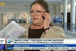 Skandaliczne słowa Krystyny Pawłowicz na antenie TVN24: "Te baby to szmaty i dziwki"