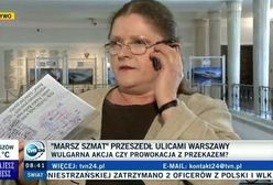 Skandaliczne słowa Krystyny Pawłowicz na antenie TVN24: "Te baby to szmaty i dziwki"