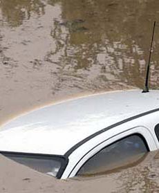 Sandomierz pod wodą