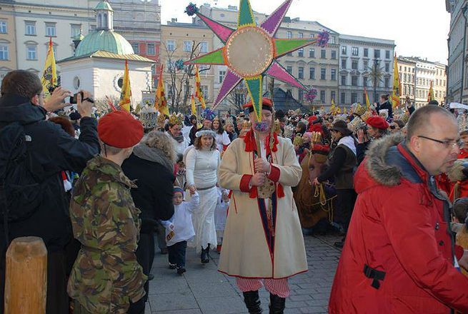 Tradycyjny Orszak Trzech Króli w Krakowie