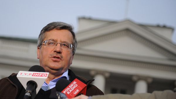Prezydent Bronisław Komorowski