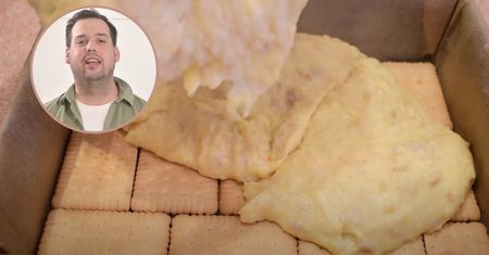 Jakub Kuroń opracował najlepszy przepis na ciasto bez pieczenia. Wystarczą tylko budyń, czekolada i herbatniki