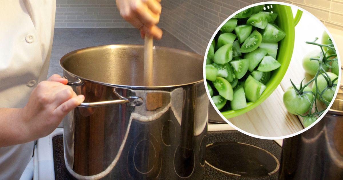 Znudziła Ci się zwykła pomidorowa? Sięgnij po zupę z zielonych pomidorów, zaskakuje nie tylko kolorem