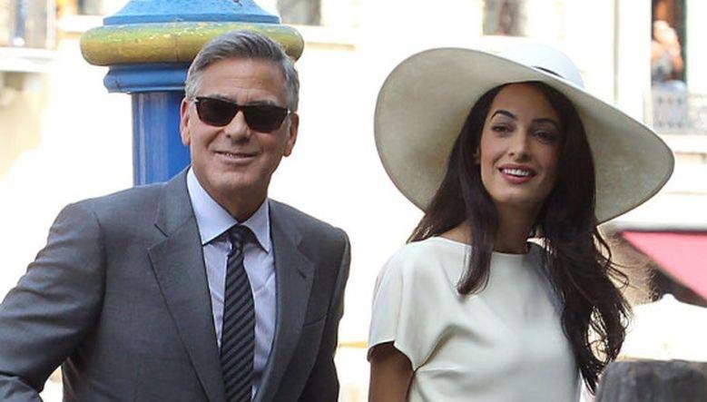 George Clooney i Amal i Alamuddin
Fot. ons