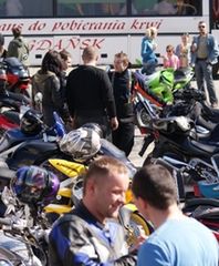 Motocykliści dawcami życia